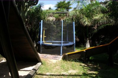 Ferienhaus Lanzarote L-064 Spielplatz Trampolin