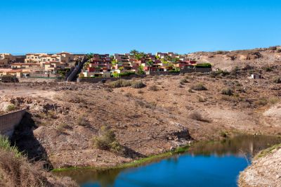 Villa Gran Canaria G-450 Blick auf Villenanlage