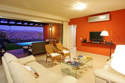 Villa Gran Canaria G-450 Wohnraum mit Couch