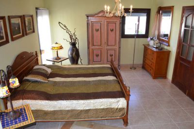 Ferienhaus Fuerteventura F-233 Schlafzimmer mit Doppelbett