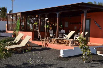 Ferienhaus Fuerteventura F-233 Blick auf die Terrasse