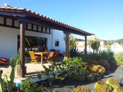 Ferienhaus Fuerteventura F-233 Terrasse mit Garten