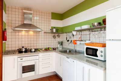 Villa Gran Canaria G-455 Küche mit Backofen