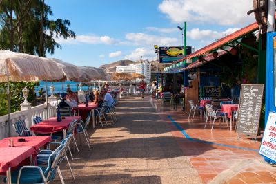 G-065 Ferienwohnung Arguineguin Restaurants am Strand
