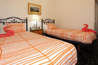 TFS-105 Villa Teneriffa Schlafzimmer mit Einzelbetten