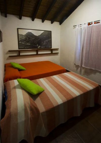 G-127 Finca in Hermigua Schlafzimmer mit Einzelbetten