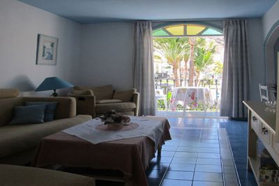 Ferienwohnung Puerto Mogan G-017 Wohnraum kolpett