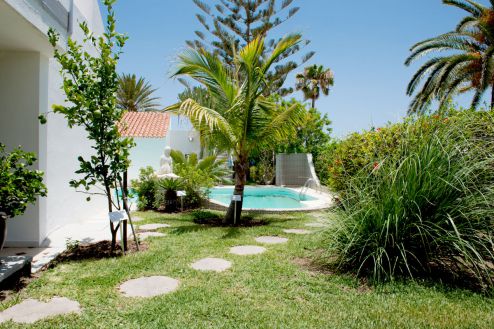 G-094 Privates Ferienhaus an den Dünen vom Maspalomas Garten