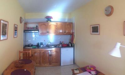 La Gomera Ferienwohnung GO-031 Blick in die Küche