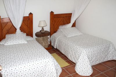 Ferienhaus in La Pared Schlafzimmer 1 mit Einzelbetten F-150