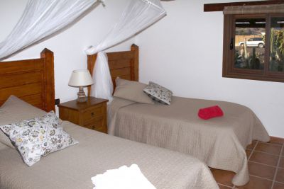 Ferienhaus in La Pared Schlafzimmer 2 mit Einzelbetten F-150