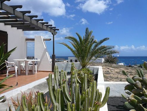 Lanzarote Ferienhaus am Meer Terrasse L-167