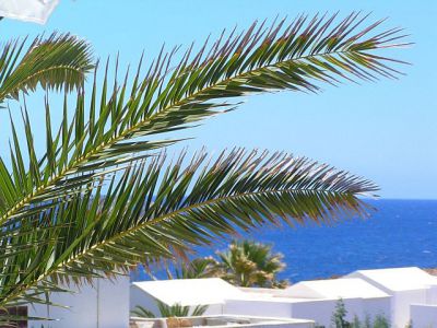 Lanzarote Ferienhaus Meerblick von der Terrasse L-167