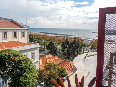 MAD-114 Ferienwohnung in Funchal Blick vom Balkon