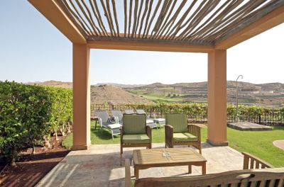 G-461 Villa Salobre Golf Terrasse und Blick auf den Golfplatz