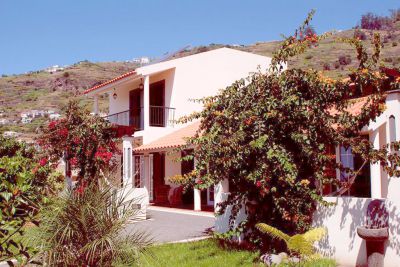 Ferienhaus Madeira 051 Haus Seitenansicht