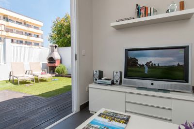 Ferienwohnung Playa del Ingles Wohnraum mit SAT-TV G-102