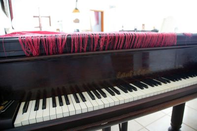 Romantisches Ferienhaus Lanzarote L-200 Klavier Nahaufnahme