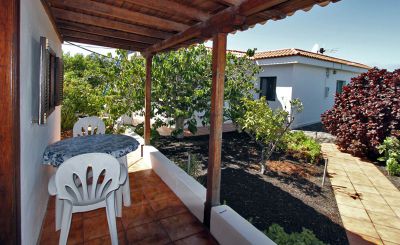 Kleines Ferienhaus La Palma Terrasse P-065