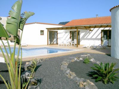 Private Villa Fuerteventura - Villa und Pool 2