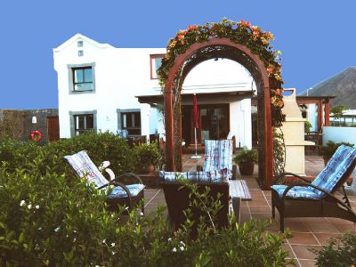 Kinderfreundliche Villa Lanzarote Hausansicht 1 L-025 