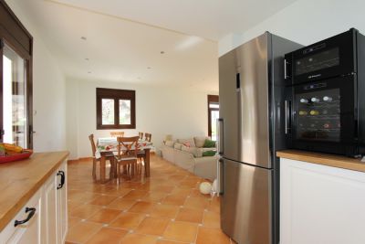 Teneriffa Ferienhaus Küche mit Mikrowelle TFS-043