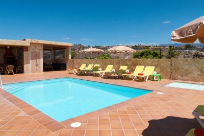 Villa mit Pool und Jacuzzi Gran Canaria G-100 Pool Bild 1