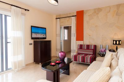 G-100 Moderne Villa Gran Canaria Wohnraum mit SAT-TV