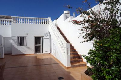 Morro Jable Ferienwohnung am Strand F-014 / Aufgang zur Dachterrasse