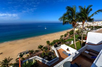 Morro Jable Ferienwohnung am Strand F-014 / Blick auf den Strand