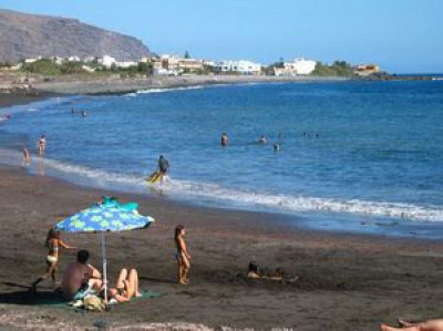Strand in La Playa Valle Gran Rey