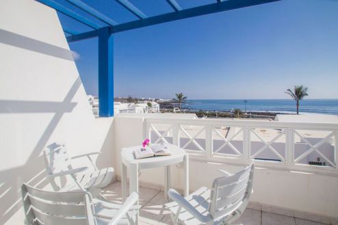 LANZAROTE Ferienhaus am Meer / Terrasse