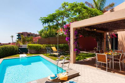 Villa mit Privatpool Gran Canaria G-445 / Pool und Terrasse