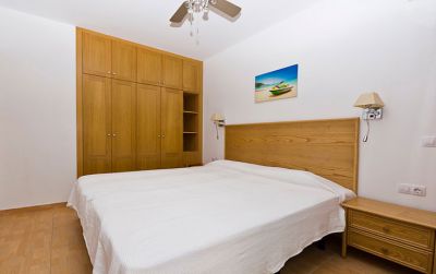 Ferienwohung F-015 Schlafzimmer 2 mit Doppelbett