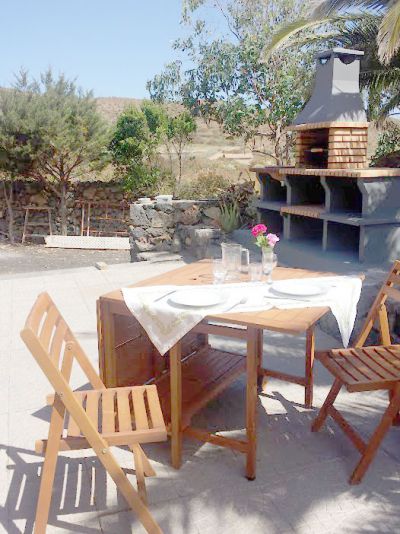 H-055 Finca El Hierro Grillplatz mit Sitzecke