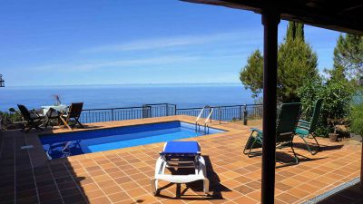 Ferienhaus La Palma Terrasse und Pool P-222