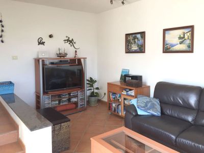 Teneriffa Ferienhaus TFS-180 Wohnzimmer mit SAT-TV