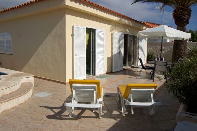 TFS-070 Villa in Callao Salvaje Terrasse hinterm Haus