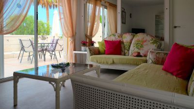 TFS-070 Villa in Callao Salvaje Wohnraum mit Couch