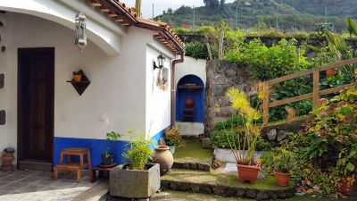 Finca Gran Canaria im Wandergebiet - seitlicher Innenhof G-240
