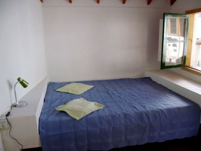 Ferienhaus El Guro - Schlafzimmer mit Doppelbett
