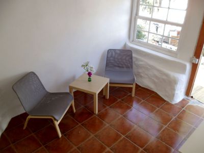 Ferienhaus El Guro - Wohnraum mit Sesseln