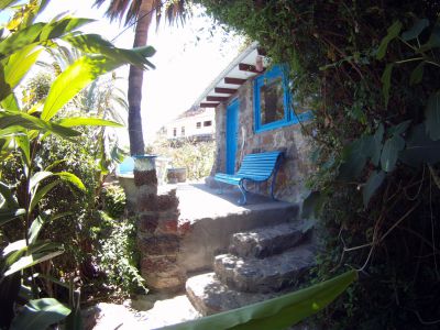 Frühstücksterrasse Ferienhaus Gomera GO-047