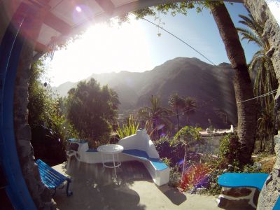 Sonnenterrasse Ferienhaus Gomera GO-047