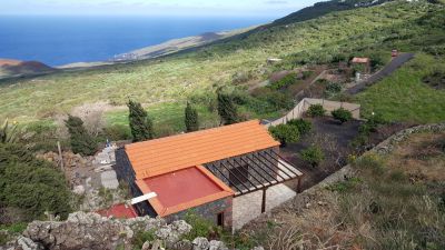 El Hierro Finca in Mocanal H-053 - Haus und Meerblick