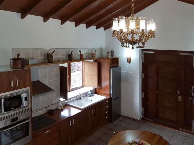 El Hierro Finca in Mocanal H-053 - Küche mit Backofen