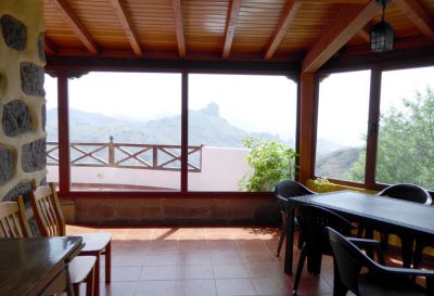 Gran Canaria Finca zum Wandern - Terrasse Bild 2