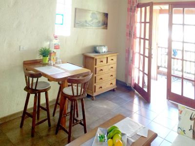 Sitzplatz im Küchenbereich