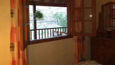 Wohnung 2 Blick auf Palmen