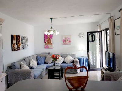 Wohnraum mit Couch Ferienhaus G-054 auf Gran Canaria
